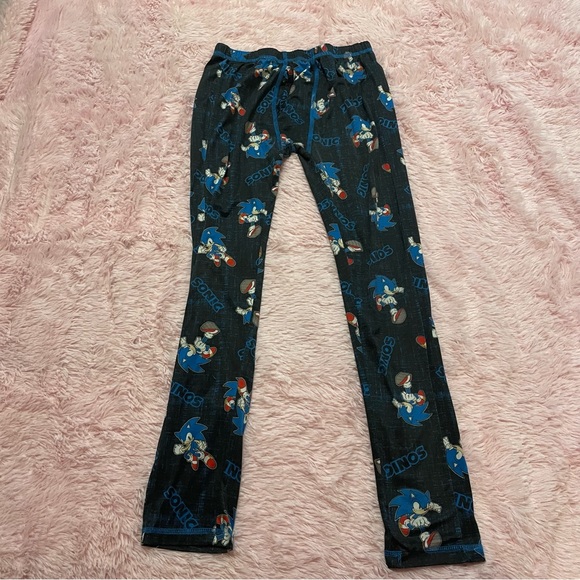🎀5/$25🎀 Cuddl Duds Sonic the Hedgehog base layer set boys large - Picture 6 of 13
